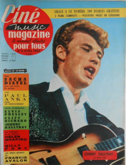 CIN� MUSIC MAGAZINE no  4 April 1962