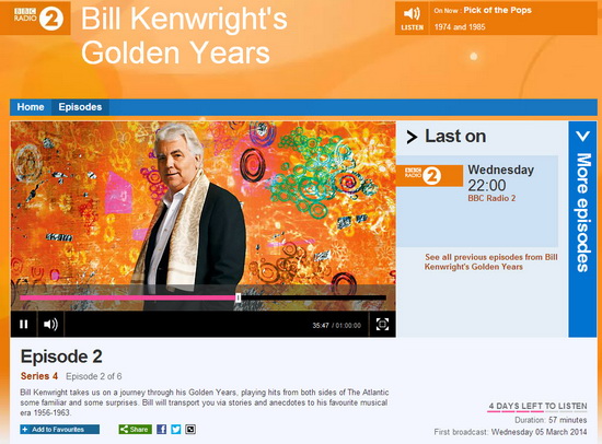 Bill Kenwright's Golden Years